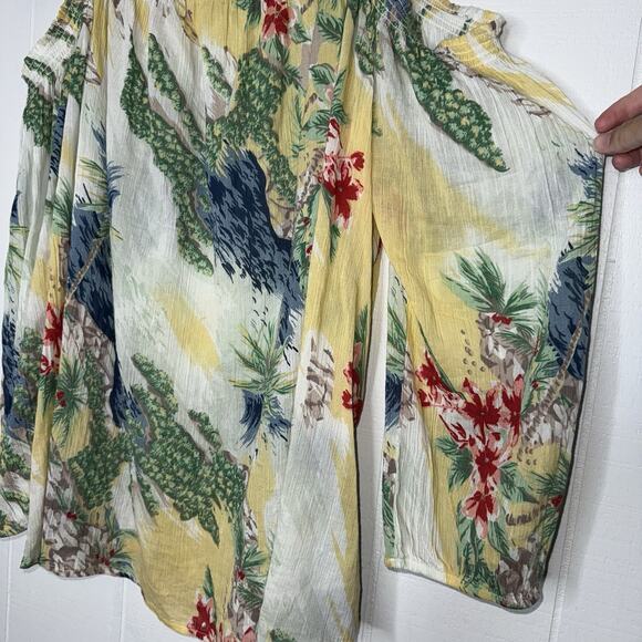 Chaps Women’s Tropical Gauze Off Shoulder Top Size 1X - Picture 3 of 5